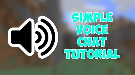 simple voicechat|simple voice chat tutorial.